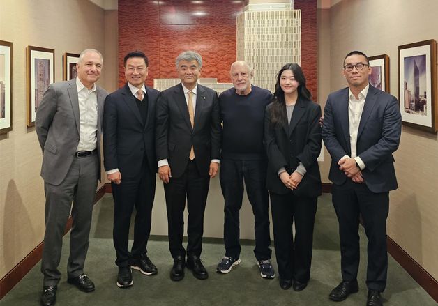 정원주 대우건설 회장, 뉴욕·뉴저지서 개발사업 협력 확대