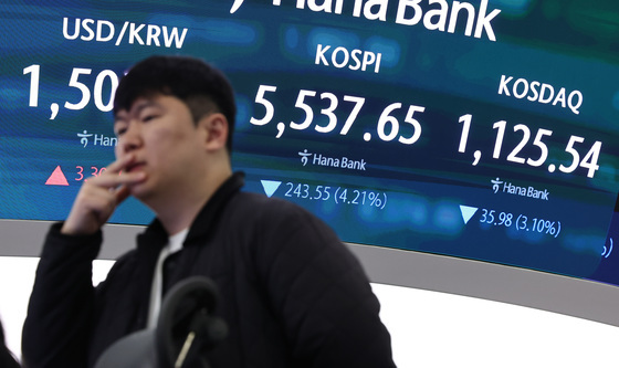 유가 급등·증시 급락·강달러 '삼중고'…환율 1504원대, 4.3원 상승