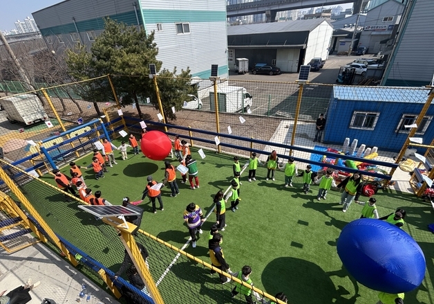 中企사랑나눔재단, 인천 파인트리홈서 아동들과 봄맞이 체육대회