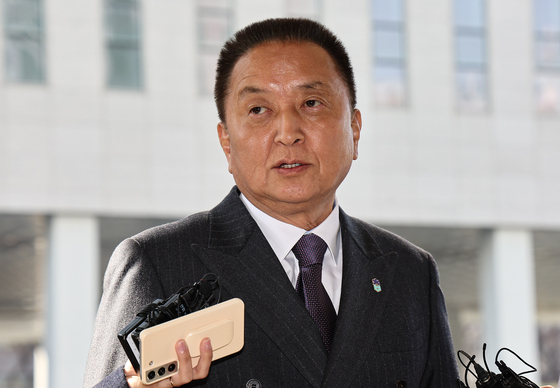 '공천 컷오프' 김영환 충북지사, 효력정지 가처분 심문 출석