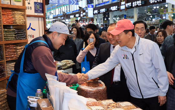 경동시장 찾은 오세훈시장