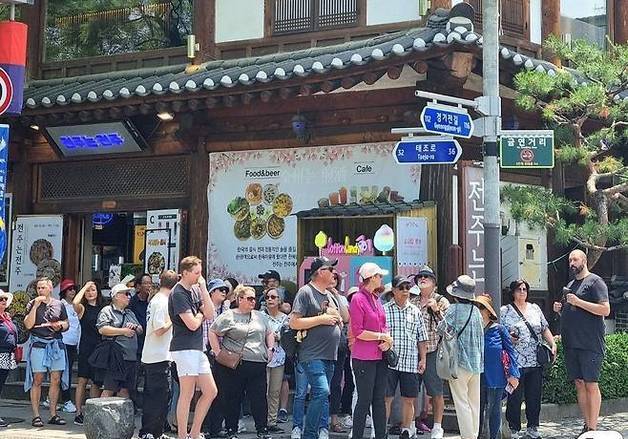 전주 찾은 외국인 관광객 74% '숙박'…평균 체류기간 2.69일