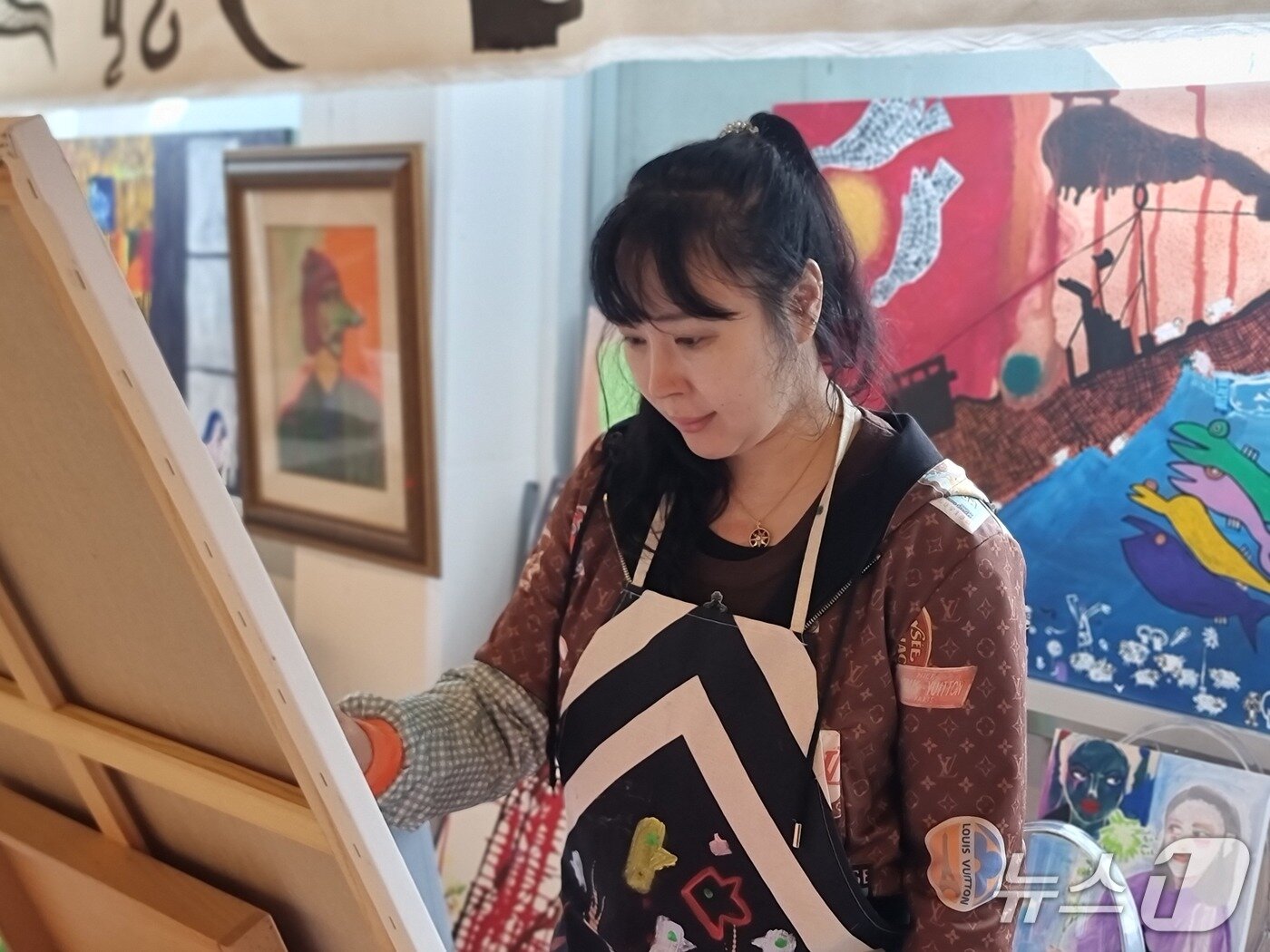 본문 이미지 - 정수연(바비수) 작가.(2026.3.22/뉴스1 ⓒ News1 임순택 기자