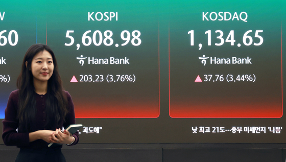 상승세 출발한 코스피와 코스닥