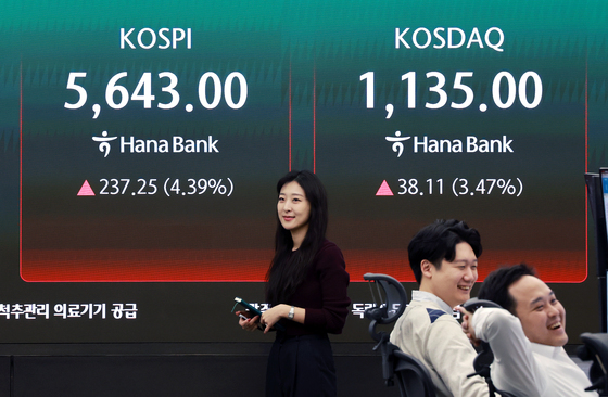 상승 출발한 코스피·코스닥