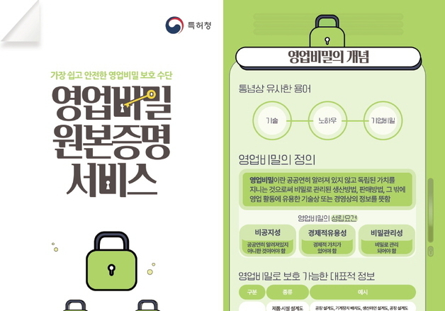 지식재산처 "영업비밀 원본증명서, 전자·영문으로도 발급"