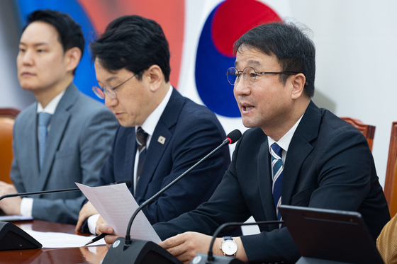 한병도 민주당 원내대표 모두 발언