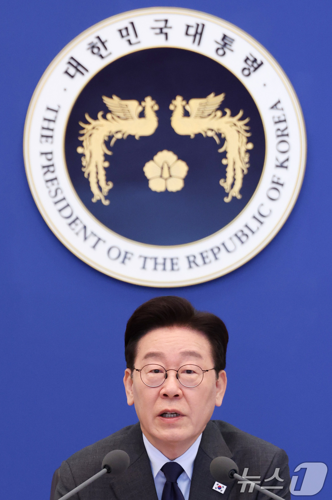 (서울=뉴스1) 허경 기자 = 이재명 대통령이 24일 청와대에서 열린 국무회의에서 발언하고 있다. (청와대통신사진기자단) 2026.3.24/뉴스1