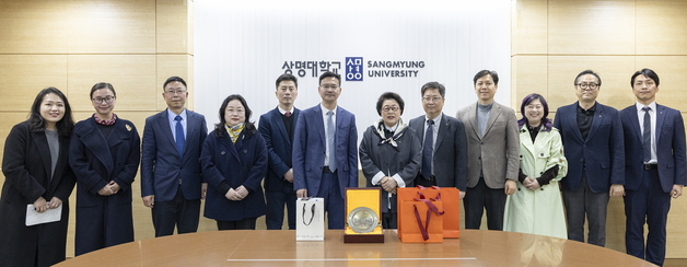 상명대-中절강공업대학 지강학원, AI 등 교육협력 방안 논의