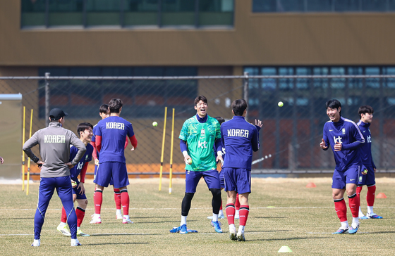 U-23 축구대표팀 '훈련은 즐거워'