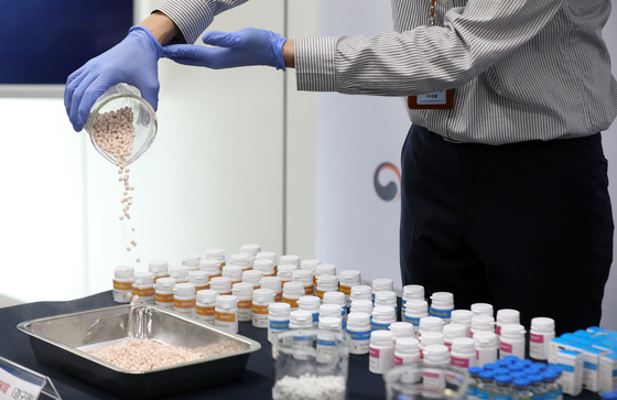 마약류 등 전문의약품 44억원 불법 유통 일당 적발