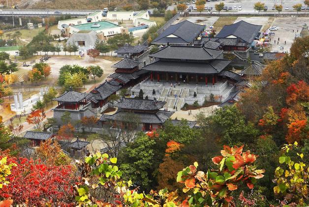 '밤이 빛난다'…단양군, 온달관광지에 경관조명 설치