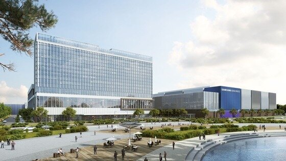 본문 이미지 - 삼성바이오로직스 5공장 전경. (삼성바이오로직스 제공)