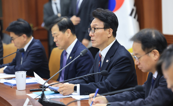 발언하는 김민석 국무총리