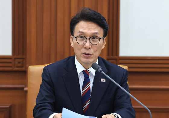 모두발언하는 김민석 국무총리