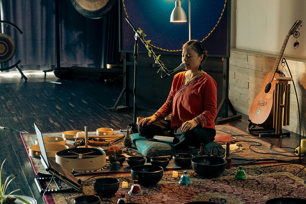 "소리와 진동으로 마음 치유"…선마을, 나비연 힐링 패키지 선보여