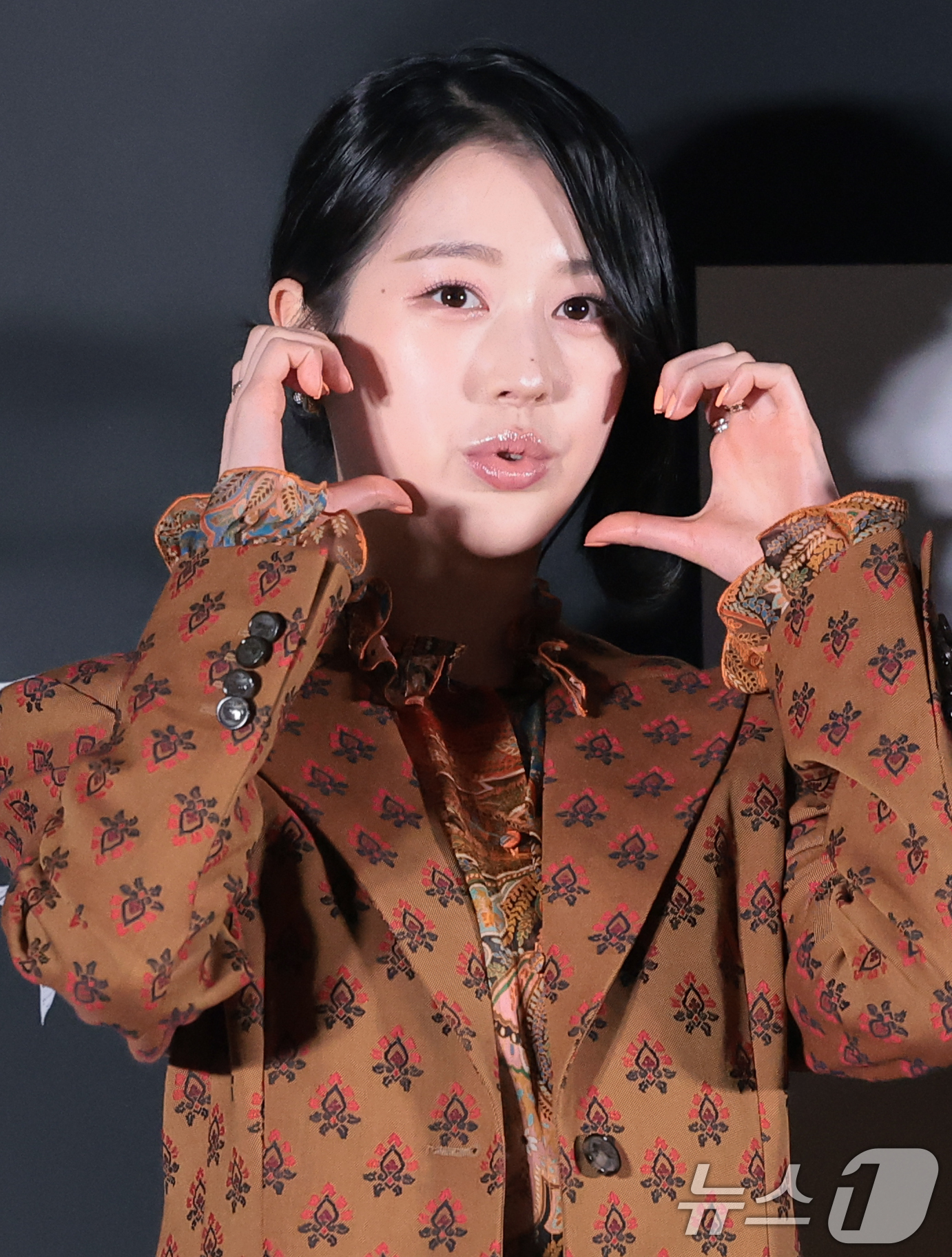 (서울=뉴스1) 권현진 기자 = 배우 장다아가 24일 오후 서울 용산구 CGV아이파크몰에서 열린 영화 ‘살목지’(감독 이상민) 언론배급시사회 및 기자간담회에서 포즈를 취하고 있다. …