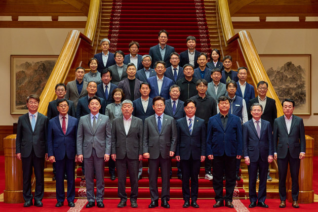 이재명 대통령, 한국노총 초청간담회