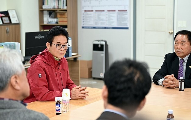 이철우, 의성서 5대 공약 발표…“신공항 중심 성장거점 육성”