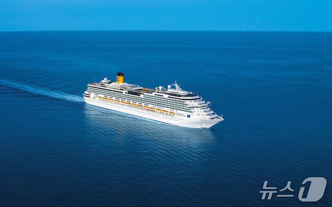 본문 이미지 - 오는 6월 13일부터 19일까지 6박 7일 일정으로 서산 대산항에서 출항하는 국제 크루즈선 ‘코스타세레나호’ 운항 (서산시 제공. 재판매 및 DB금지)2026.3.25/뉴스1모습