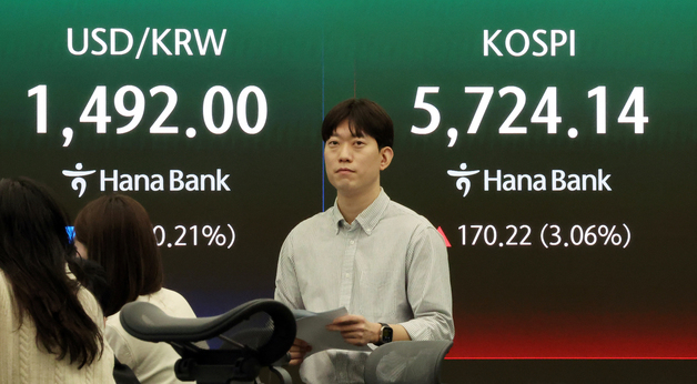 코스피, 미-이란 협상 기대감에 5700선 회복