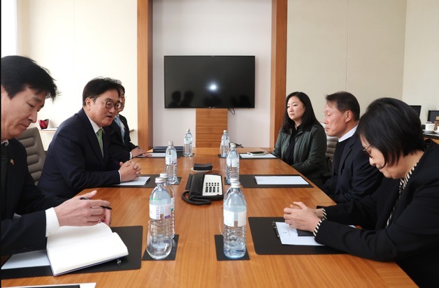 우 의장, 오스트리아서 이태원 참사 유가족 면담…"국가 책임, 끝까지 규명"