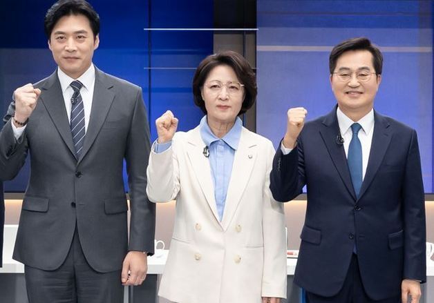 민주 경기지사 후보적합도…김동연 34%로 오차범위 밖 선두