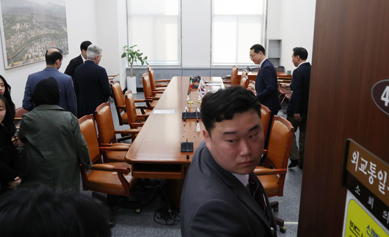 국회 방문한 주한 이란 대사