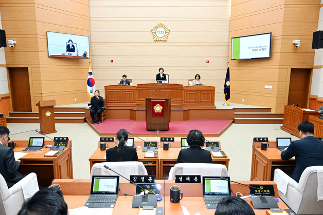 보령시의회 임시회 개회…추경안 등 59건 심의