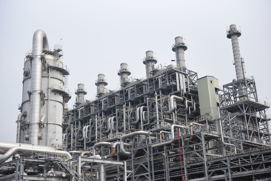 연기가 나지 않는 공장 굴뚝