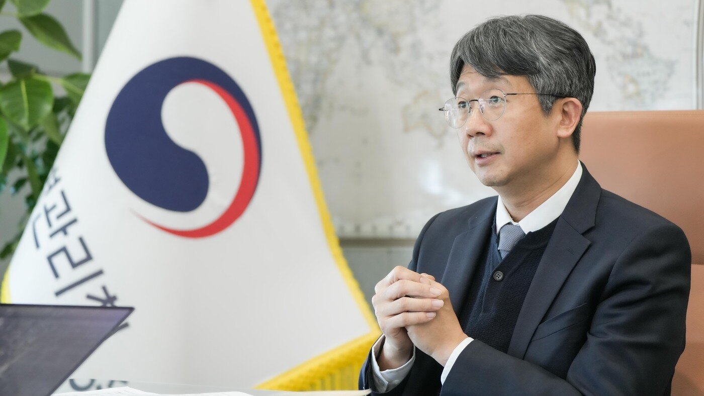 본문 이미지 -  임승관 질병관리청장은 검체 검사 산업의 경쟁력을 강조했다. (질병청 제공) 