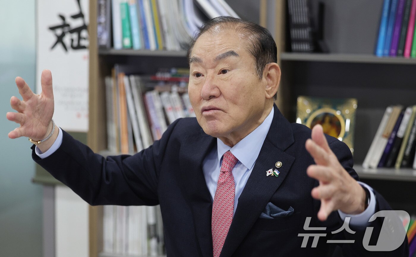 본문 이미지 - 라종억 통일문화연구원 이사장 ⓒ 뉴스1 박지혜 기자