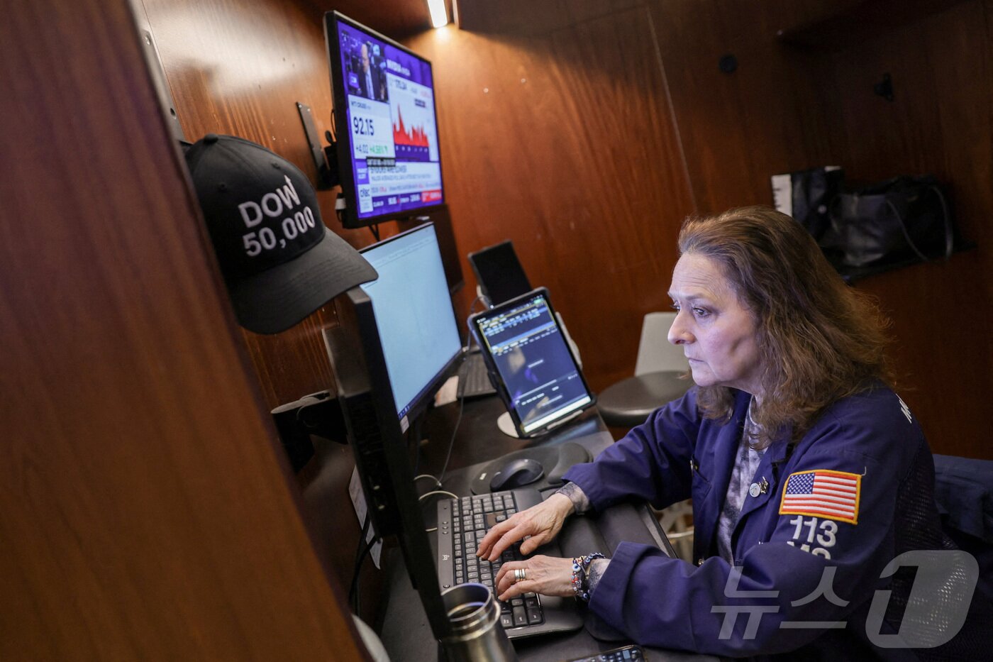본문 이미지 - 미증시 트레이더.  ⓒ 로이터=뉴스1