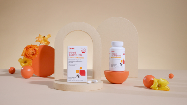 동원F&B, 관절 건강 위한 'GNC 관절·연골 콘드로이친 1200' 출시