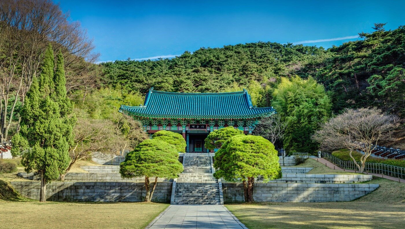 본문 이미지 - 아산 현충사 전경.(충남도 제공. 재판매 및 DB금지)/뉴스1