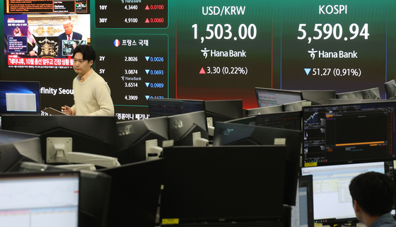 휴전 협상 난항에 韓 증시 하락 출발