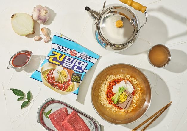 오뚜기, '진밀면' 출시 10일 만에 130만개 판매 돌파