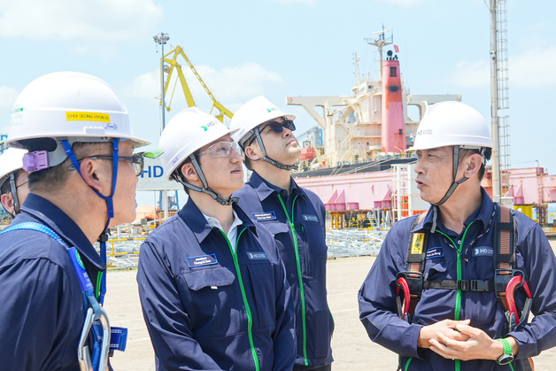 정기선 HD현대 회장, 베트남서 현장경영 "모든 해답은 현장에"