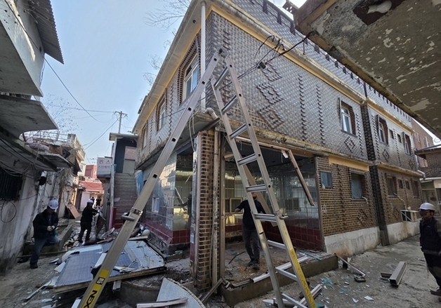 파주 성매매집결지 건축물 2개 동 철거…총 82동 중 78동 정비