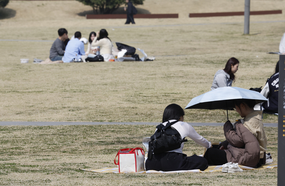 벌써 캠퍼스에 봄이 왔어요