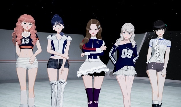 버추얼 걸그룹 오위스, '엠카' 출격…데뷔 첫 음방 나들이