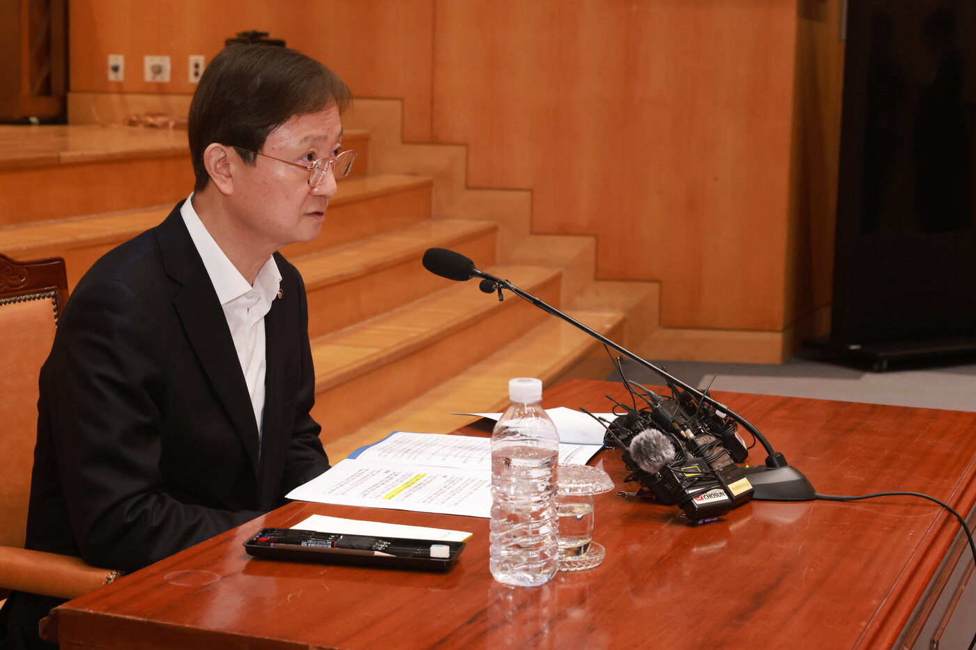 본문 이미지 - 26일 서울 여의도 금융감독원에서 열린 월례 기자간담회에서 이찬진 금융감독원장이 발언하고 있다(금융감독원 제공).