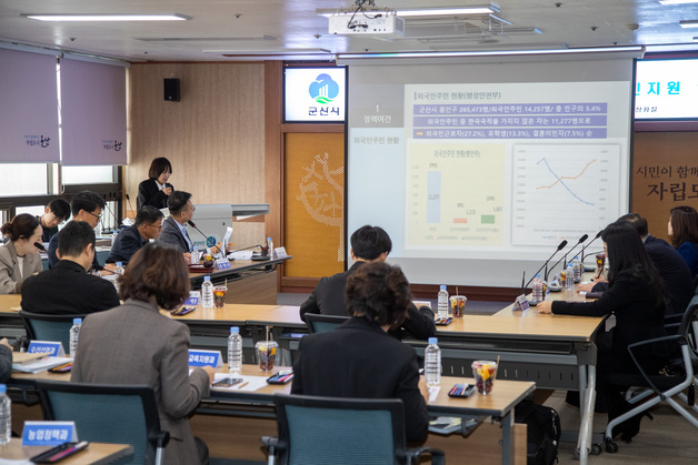 "글로벌 상생 포용도시"…군산시, 외국인 정책 종합계획 수립