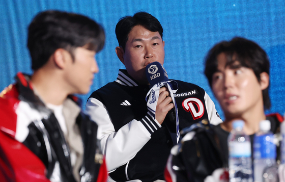 각오를 밝히는 양의지