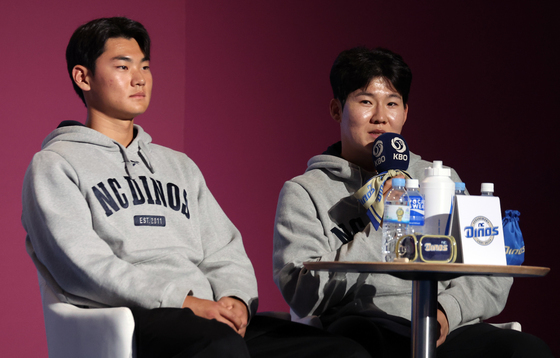 각오를 밝히는 박민우