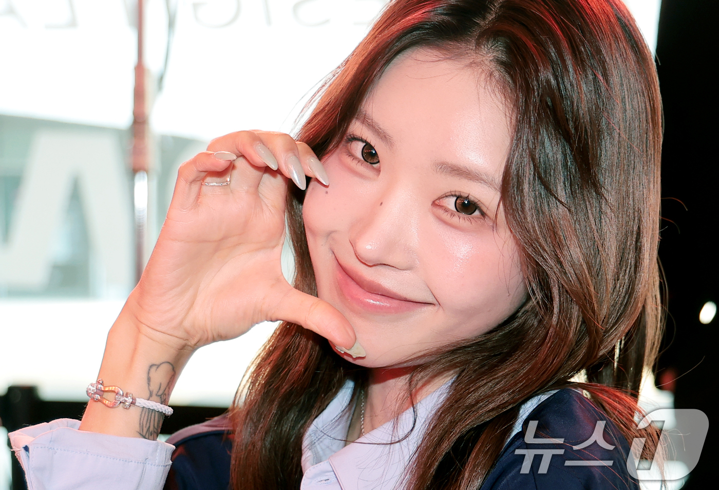 (서울=뉴스1) 권현진 기자 = 인플루언서 최준희가 26일 서울 중구 동대문디자인플라자(DDP)에서 열린 ‘패션코드(Fashion KODE) 2026 F/W‘ 페노메논시퍼 패션쇼에 …