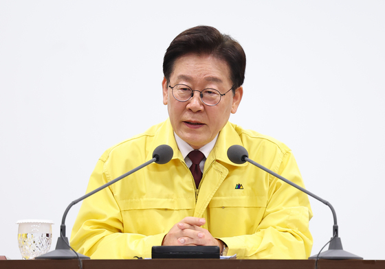 이재명 대통령 '석유공사 비축기지 현장간담회'