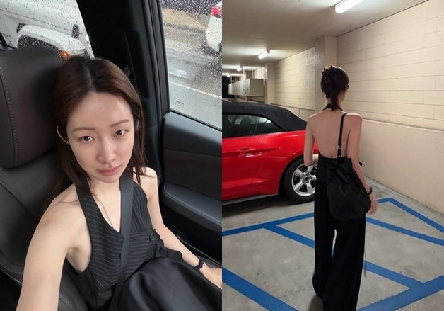 '하정우와 하와이 동반 여행설' 차정원, 현지 인증샷 공개…과감 패션 [N샷]