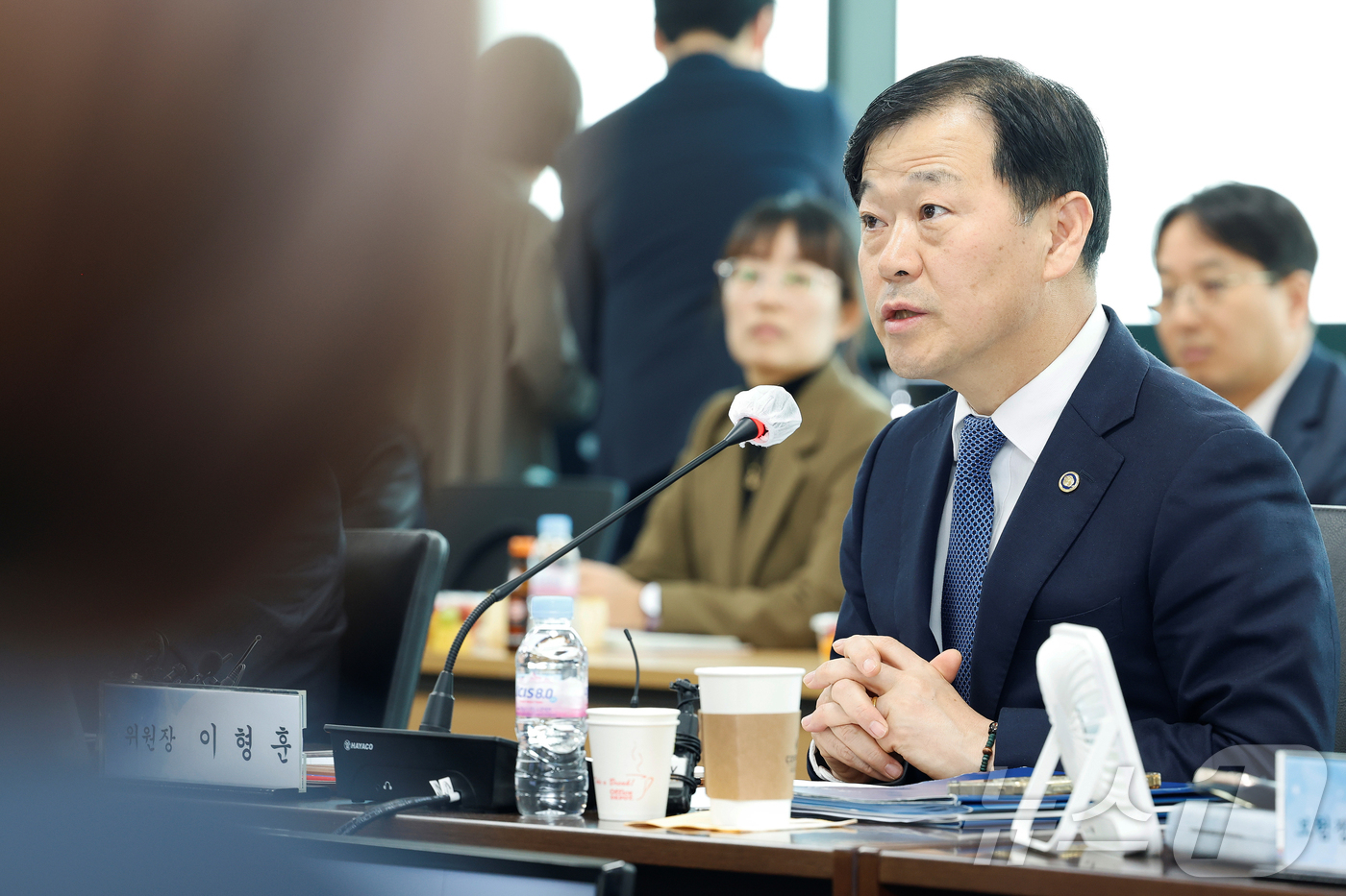 (서울=뉴스1) = 이형훈 보건복지부 2차관이 26일 오후 서울시 서초구 국제전자센터에서 열린 2026년 제6차 건강보험정책심의위원회에서 발언을 하고 있다. (보건복지부 제공. 재 …