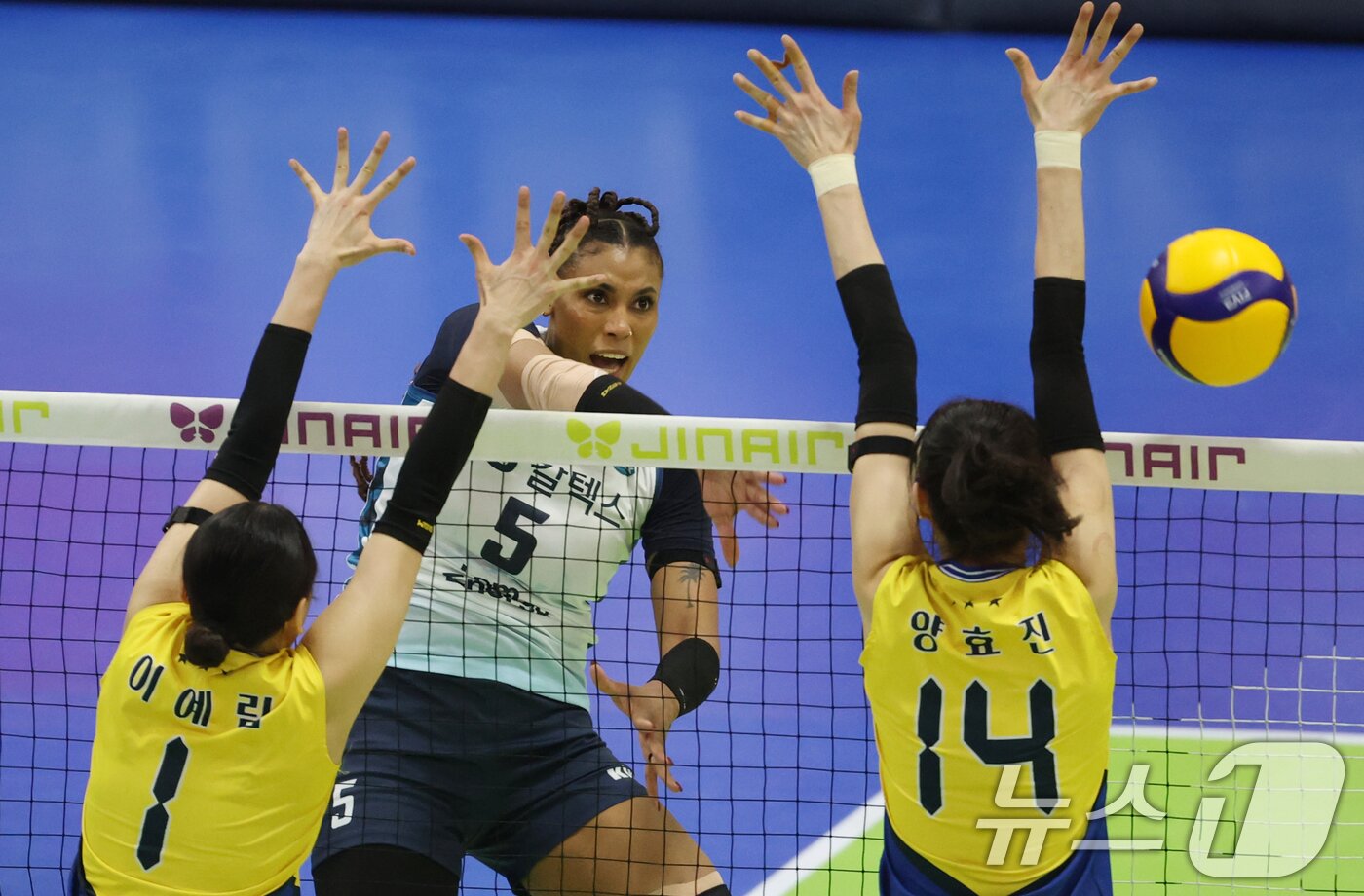 본문 이미지 - GS칼텍스 지젤 실바.ⓒ 뉴스1 김영운 기자